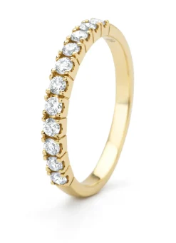 Diamond Point Geelgouden Ringen|Diamanten Ringen<Geelgouden ring, 0.39 ct diamant, Ensemble