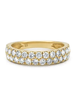 Diamond Point Geelgouden Ringen|Diamanten Ringen<Geelgouden ring, 0.98 ct diamant, Ensemble