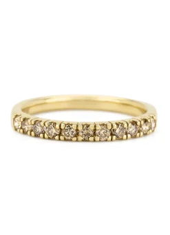 Diamond Point Geelgouden Ringen|Diamanten Ringen<Geelgouden ring, 0.41 ct diamant, Ensemble