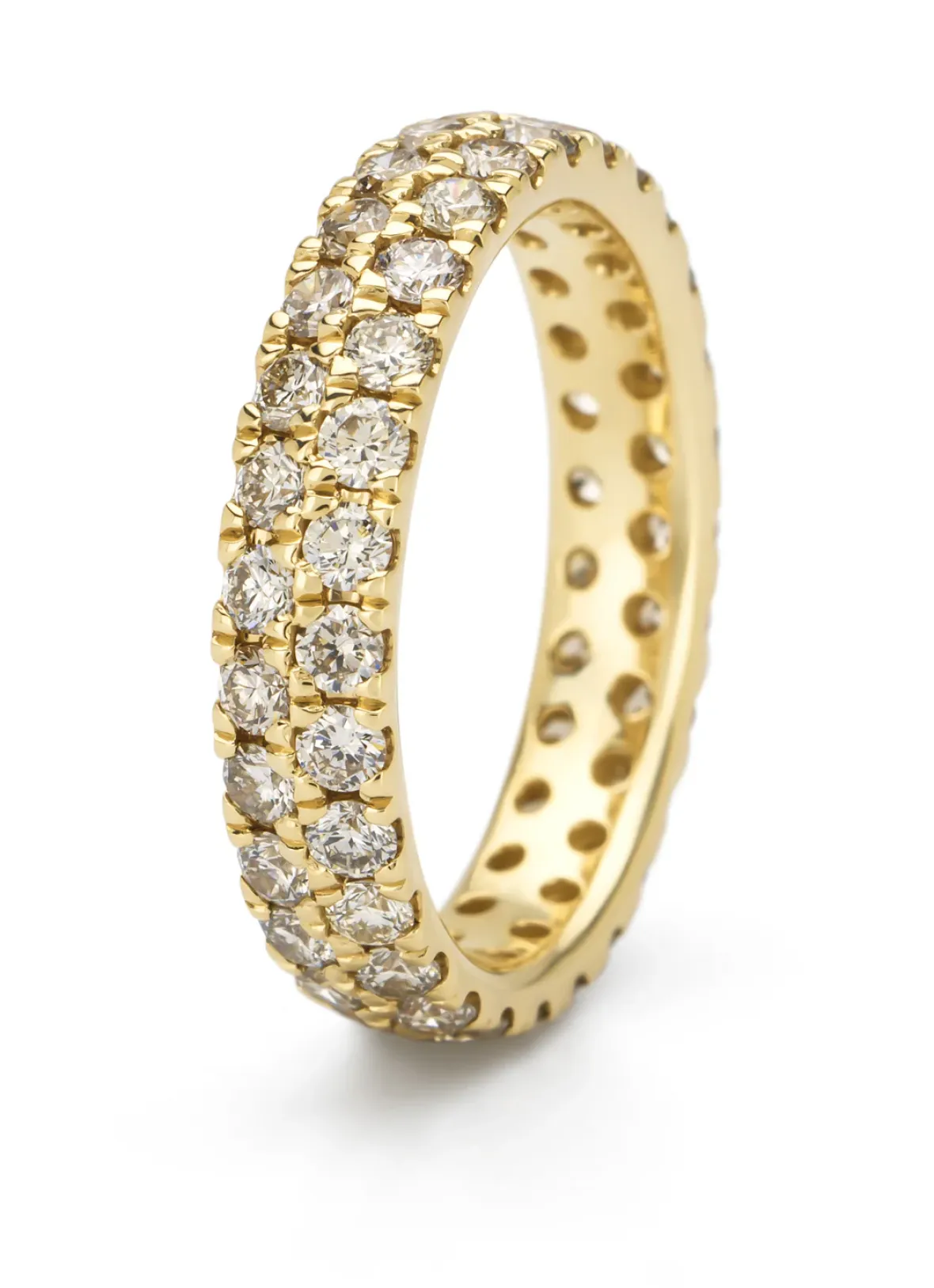 Diamond Point Geelgouden Ringen|Diamanten Ringen<Geelgouden ring, 1.95 ct diamant, Ensemble