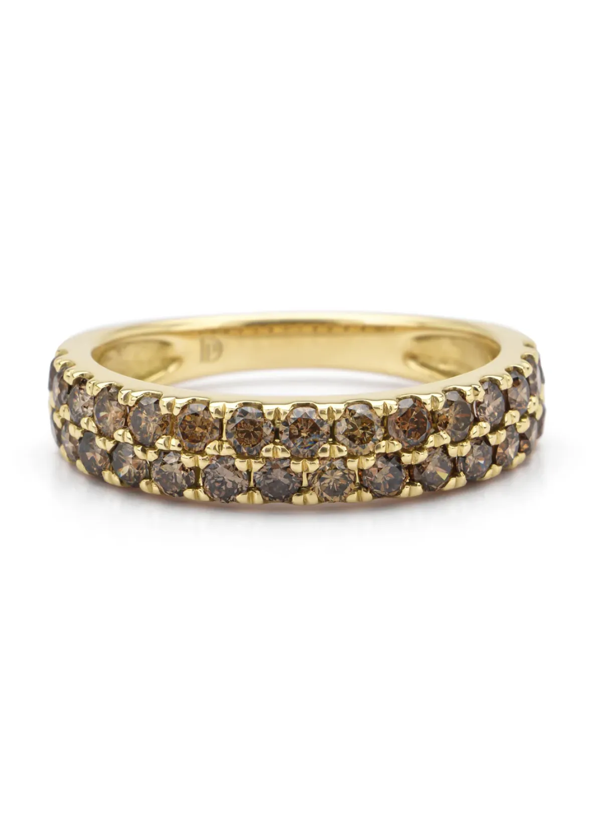 Diamond Point Geelgouden Ringen|Diamanten Ringen<Geelgouden ring, 1.04 ct diamant, Ensemble