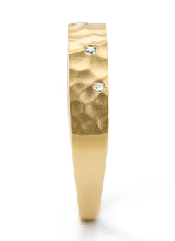 Diamond Point Geelgouden Ringen|Diamanten Ringen<Geelgouden ring, 0.05 ct diamant, Timeless Treasures