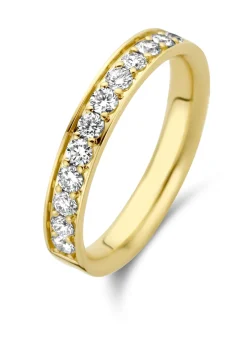 Diamond Point Geelgouden Ringen|Aanschuifringen<Geelgouden ring, 0.50 ct diamant, Wedding