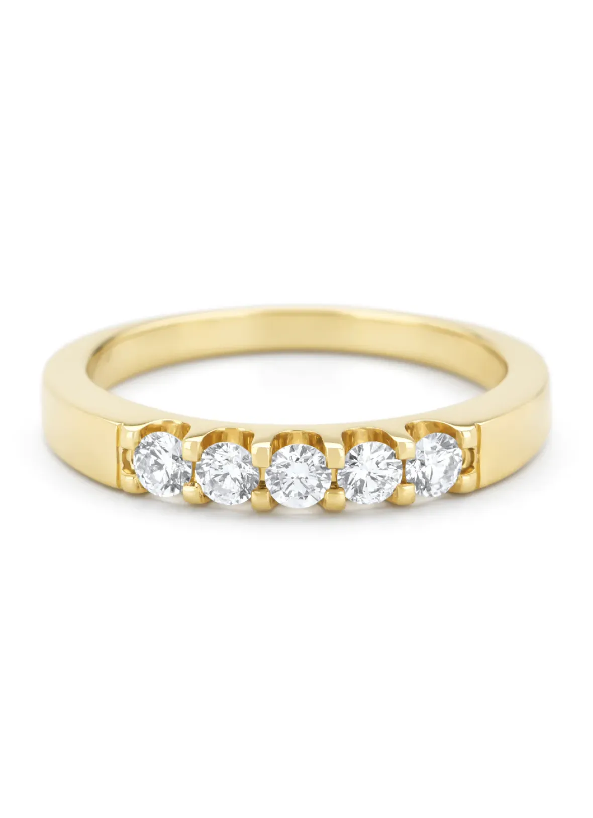 Diamond Point Geelgouden Ringen|Diamanten Ringen<Geelgouden ring, 0.35 ct diamant, Wedding