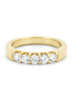 Diamond Point Geelgouden Ringen|Diamanten Ringen<Geelgouden ring, 0.55 ct diamant, Wedding
