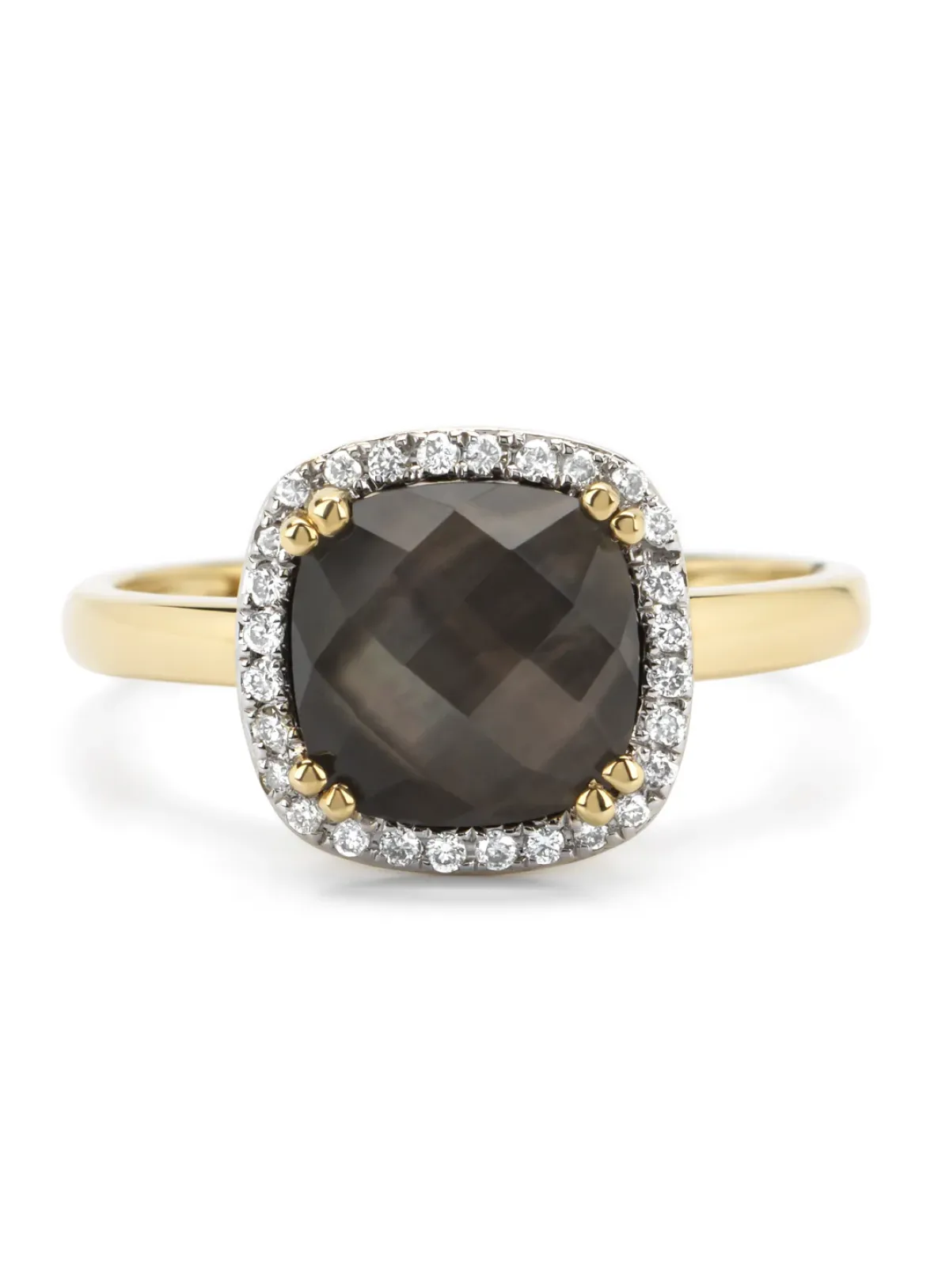 Diamond Point Geelgouden Ringen|Ringen Met Kleurstenen<Geelgouden ring, 2.08 ct kwarts, Fiësta