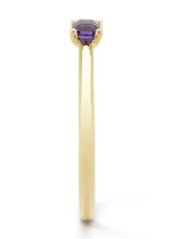 Diamond Point Geelgouden Ringen|Ringen Met Kleurstenen<Geelgouden ring, 0.21 ct paarse amethist, Joy