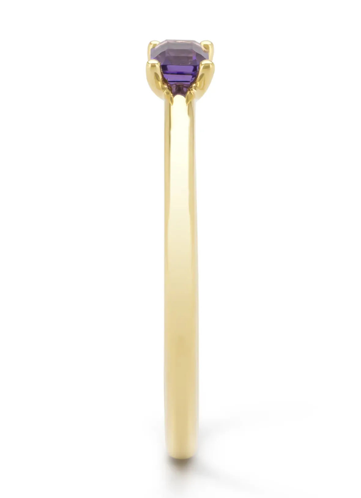 Diamond Point Geelgouden Ringen|Ringen Met Kleurstenen<Geelgouden ring, 0.21 ct paarse amethist, Joy