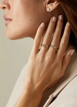 Diamond Point Geelgouden Ringen|Ringen Met Kleurstenen<Geelgouden ring, 0.14 ct paarse amethist, Joy
