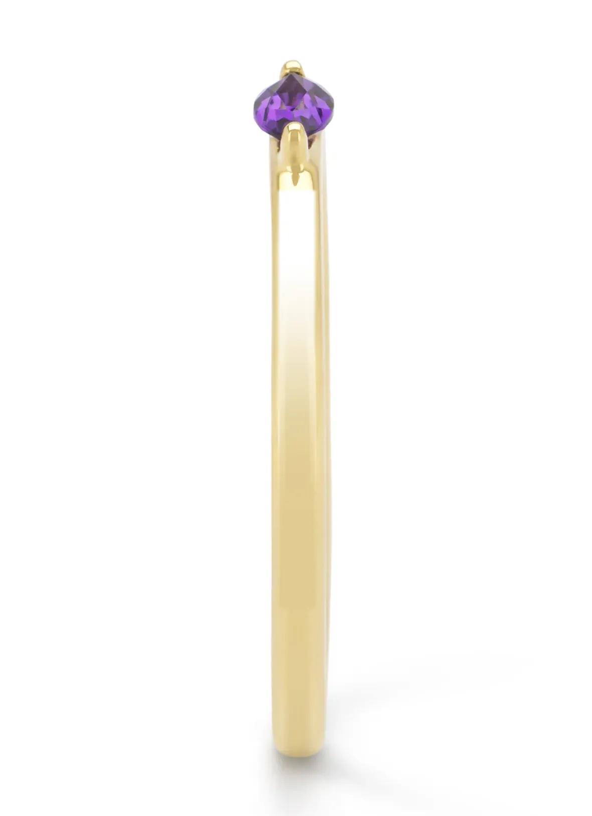 Diamond Point Geelgouden Ringen|Ringen Met Kleurstenen<Geelgouden ring, 0.11 ct paarse amethist, Joy