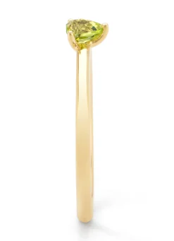 Diamond Point Geelgouden Ringen|Ringen Met Kleurstenen<Geelgouden ring, 0.26 ct peridoot, Joy