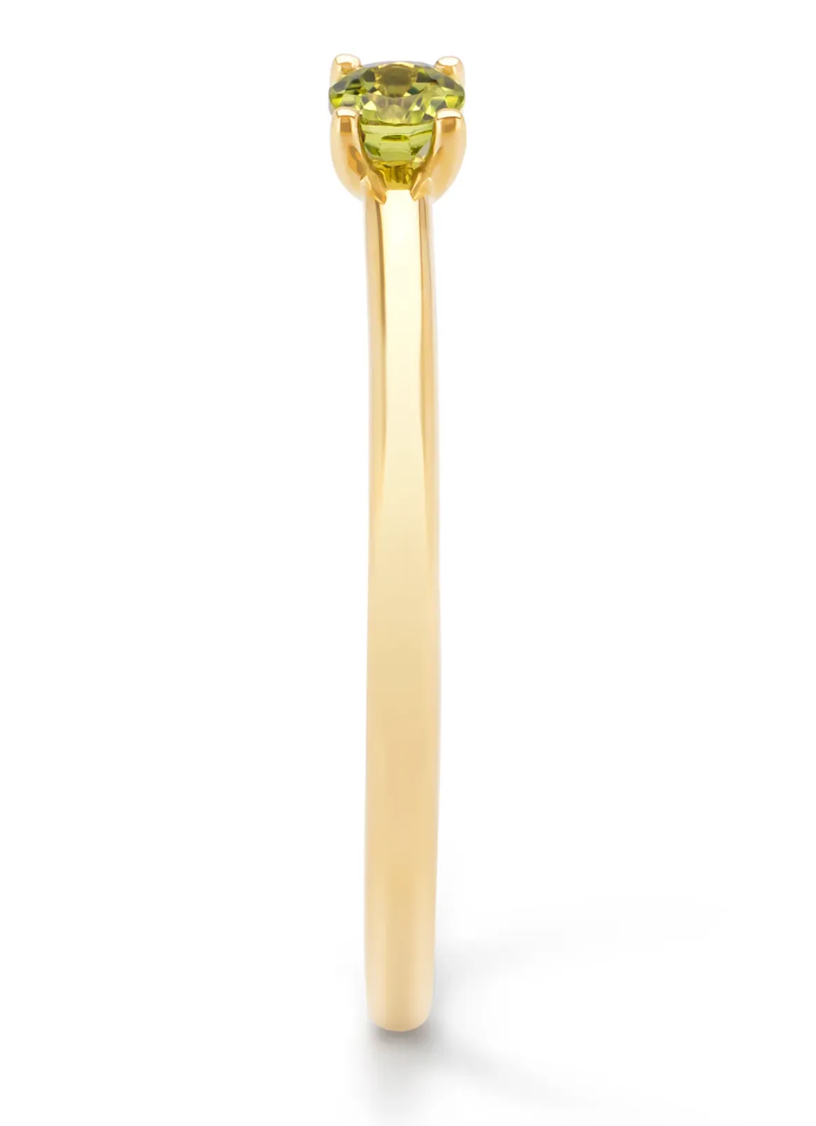 Diamond Point Geelgouden Ringen|Ringen Met Kleurstenen<Geelgouden ring, 0.19 ct peridoot, Joy