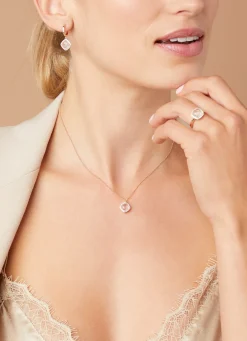 Diamond Point Geelgouden Ringen|Ringen Met Kleurstenen<Geelgouden ring, 2.58 ct rozenkwarts, Fiësta