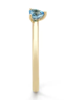 Diamond Point Geelgouden Ringen|Ringen Met Kleurstenen<Geelgouden ring, 0.30 ct topaas, Joy