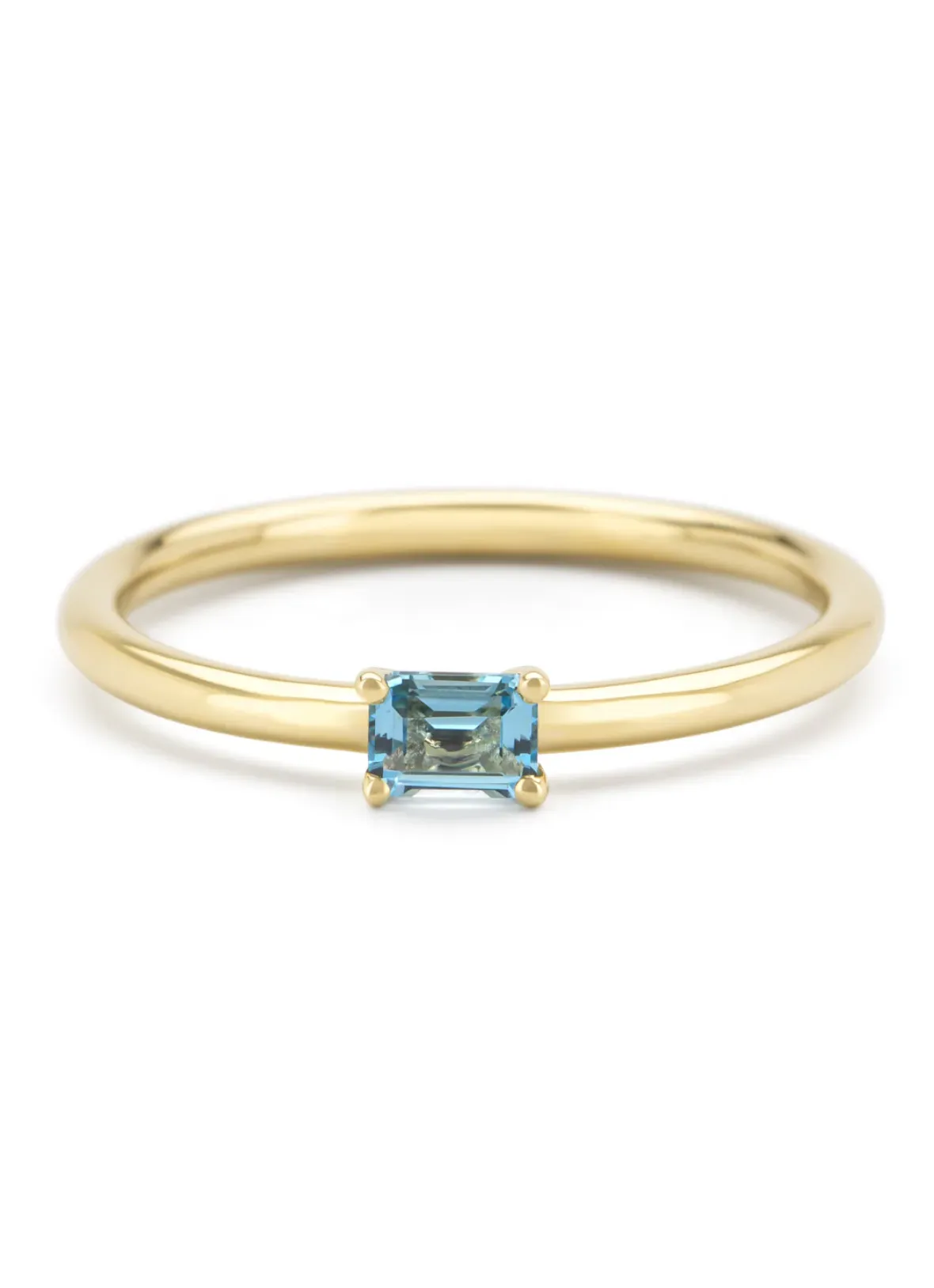 Diamond Point Geelgouden Ringen|Ringen Met Kleurstenen<Geelgouden ring, 0.26 ct topaas, Joy