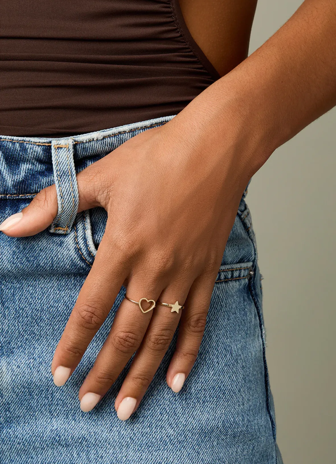 Diamond Point Geelgouden Ringen<Geelgouden ring Dreamer
