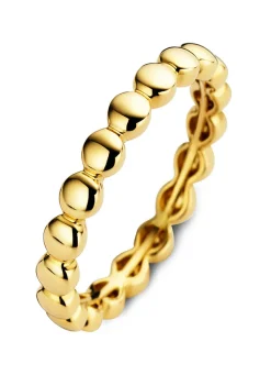 Diamond Point Geelgouden Ringen|Fijne Ringen<Geelgouden ring Ensemble