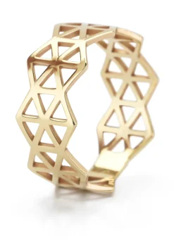 Diamond Point Geelgouden Ringen<Geelgouden ring Marigold