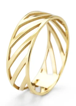 Diamond Point Geelgouden Ringen<Geelgouden ring Marigold