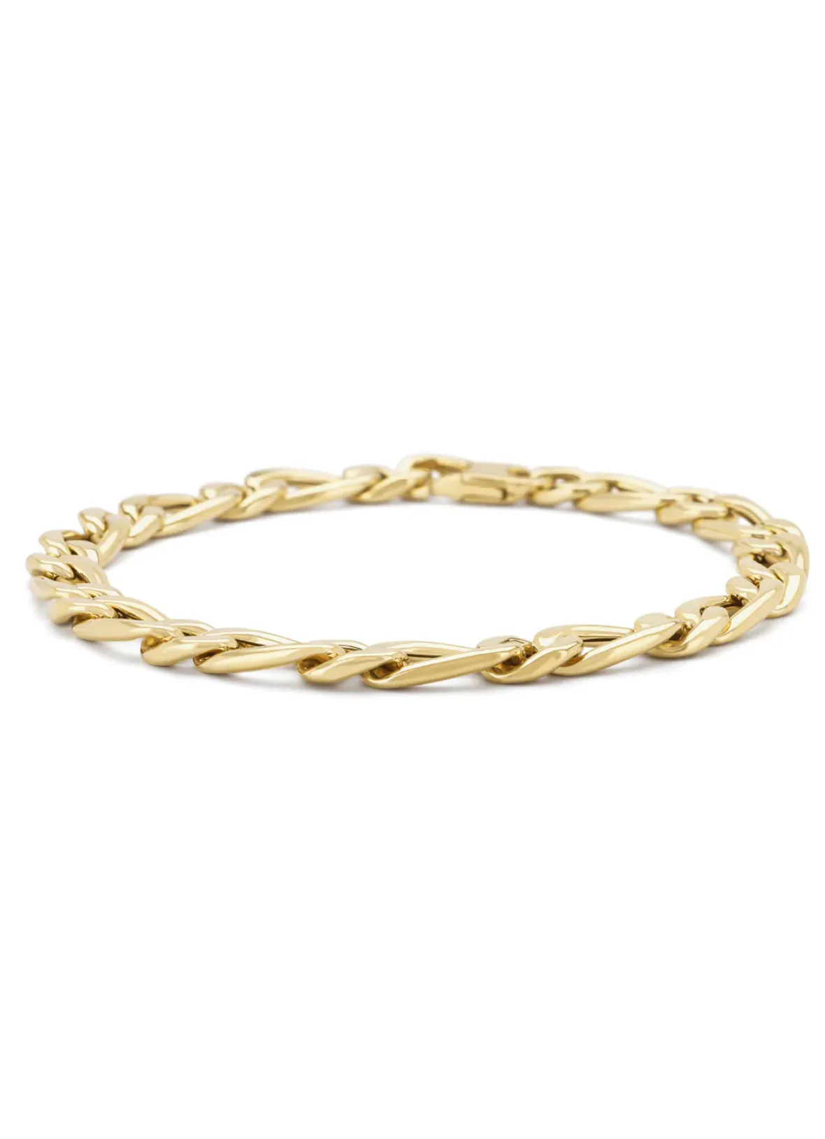 Diamond Point Geelgouden Armbanden|Schakelarmbanden<Geelgouden schakelarmband Timeless Treasures 18 cm