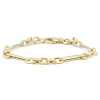 Diamond Point Geelgouden Armbanden|Schakelarmbanden<Geelgouden schakelarmband Timeless Treasures 19 cm