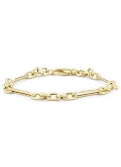 Diamond Point Geelgouden Armbanden|Schakelarmbanden<Geelgouden schakelarmband Timeless Treasures 19 cm