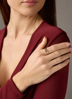 Diamond Point Solitair C|Solitair Classic<Geelgouden solitairring, 0.02 ct diamant, Groeibriljant