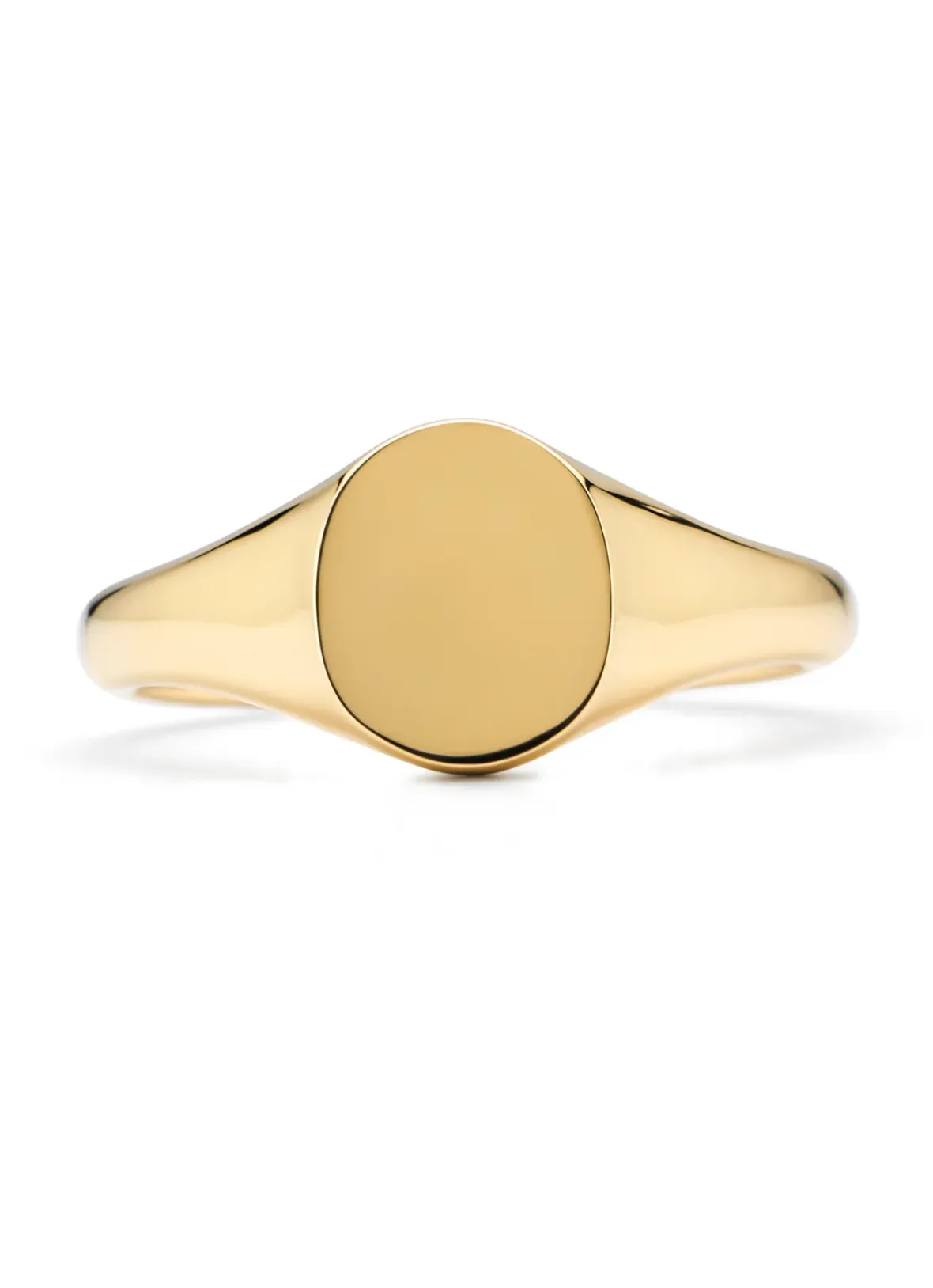 Diamond Point Geelgouden Ringen|Zegelringen<Geelgouden zegelring Timeless Treasures