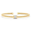 Diamond Point Diamanten Armbanden|Bangle Armbanden<Gouden armband, 0.23 ct diamant, Caviar
