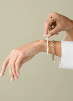 Diamond Point Schakelarmbanden<Gouden armband Timeless Treasures 19 cm