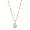 Diamond Point Diamanten Colliers|Fijne Colliers<Gouden collier, 0.15 ct diamant, Starlight