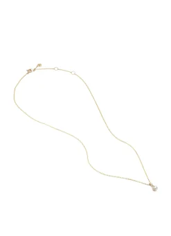 Diamond Point Diamanten Colliers|Fijne Colliers<Gouden collier, 0.15 ct diamant, Starlight