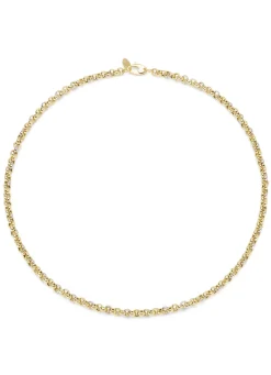 Diamond Point Schakel Colliers<Gouden collier Timeless Treasures 45 cm