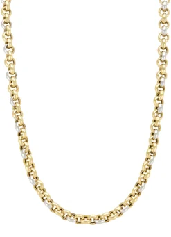 Diamond Point Schakel Colliers<Gouden collier Timeless Treasures 45 cm