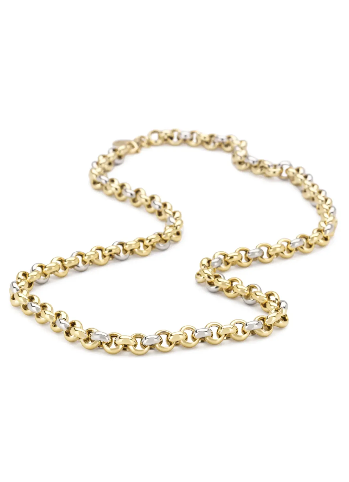 Diamond Point Schakel Colliers<Gouden collier Timeless Treasures 45 cm