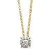 Diamond Point Diamanten Colliers<Gouden hanger met collier, 0.14 ct diamant, Enchanted