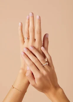 Diamond Point Diamanten Ringen|Verlovingsringen<Gouden ring, 0.20 ct diamant, Enchanted