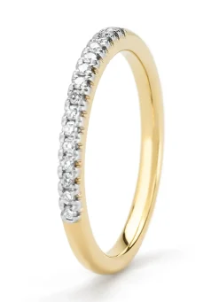 Diamond Point Diamanten Ringen|Aanschuifringen<Gouden ring, 0.14 ct diamant, Ensemble