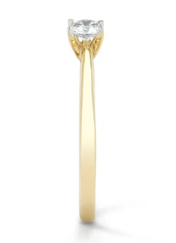 Diamond Point Diamanten Ringen|Fijne Ringen<Gouden ring, 0.20 ct diamant, Starlight