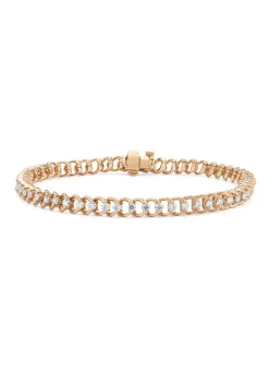 Diamond Point Roségouden Armbanden|Diamanten Armbanden<Roségouden armband, 1.81 ct diamant, Hearts & Arrows