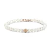 Diamond Point Roségouden Armbanden|Parel Armbanden<Roségouden parelarmband Rivièra