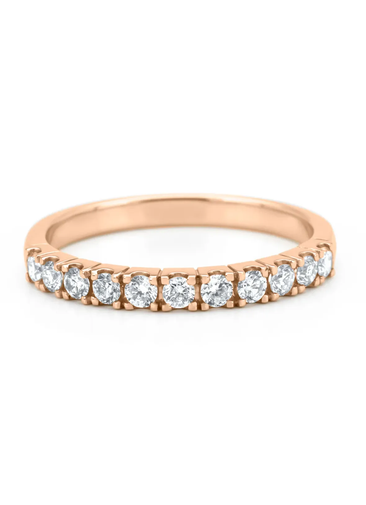 Diamond Point Roségouden Ringen|Diamanten Ringen<Roségouden ring, 0.39 ct diamant, Ensemble