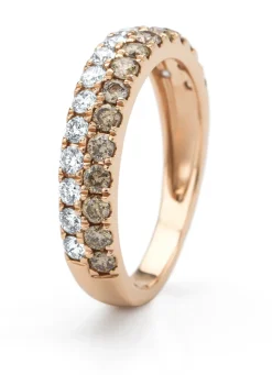 Diamond Point Roségouden Ringen|Diamanten Ringen<Roségouden ring, 1.02 ct diamant, Ensemble