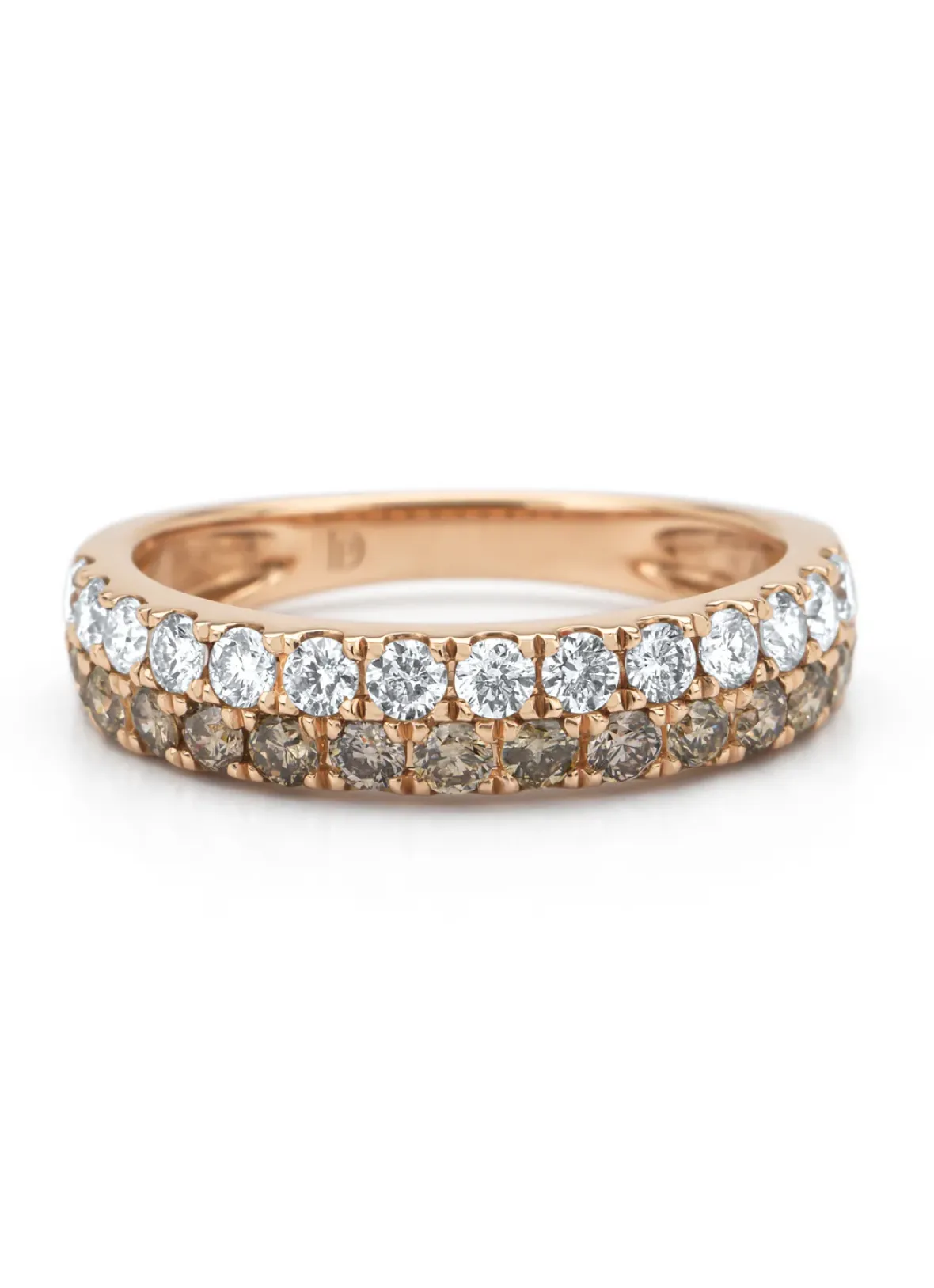 Diamond Point Roségouden Ringen|Diamanten Ringen<Roségouden ring, 1.02 ct diamant, Ensemble