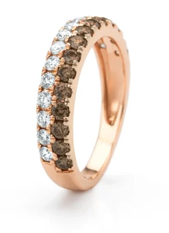 Diamond Point Roségouden Ringen|Diamanten Ringen<Roségouden ring, 1.02 ct diamant, Ensemble