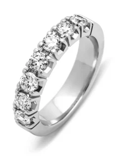 Diamond Point Alliance|Groeibriljant Ringen<Witgouden alliance ring, 1.12 ct diamant, Groeibriljant