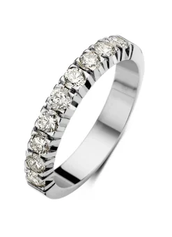 Diamond Point Alliance|Groeibriljant Ringen<Witgouden alliance ring, 0.63 ct diamant, Groeibriljant