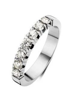 Diamond Point Alliance|Groeibriljant Ringen<Witgouden alliance ring, 0.70 ct diamant, Groeibriljant
