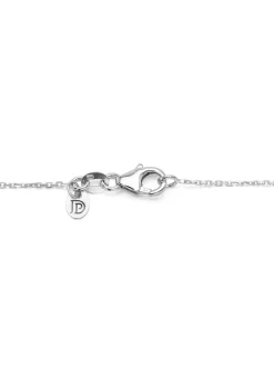Diamond Point Witgouden Colliers|Lengtecolliers<Witgouden anker collier Timeless Treasures (40cm)