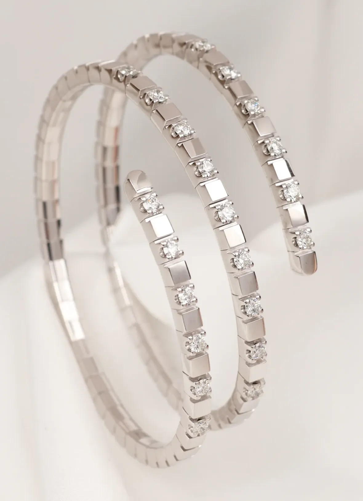 Diamond Point Witgouden Armbanden|Exclusieve Armbanden<Witgouden armband, 1.50 ct diamant, Gallery